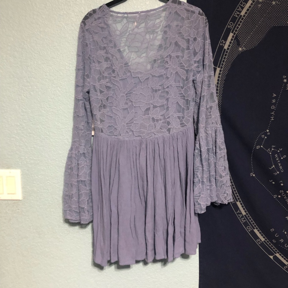 Free People With Love From India Blue Dress - Picture 3 of 6